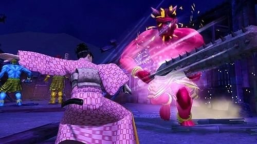 From Granzella : Setsubun 2013 Ogre Extermination, kwoman32, Jan 29, 2013, 3:00 PM, YourPSHome.net, jpg, 04_Throwing beans attack.jpg