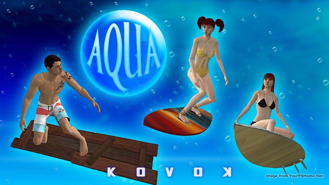 New this week from Kovok - July 23rd, 2014, kwoman32, Jul 21, 2014, 5:42 PM, YourPSHome.net, jpg, AQUA_I_Surf_1280x720.jpg