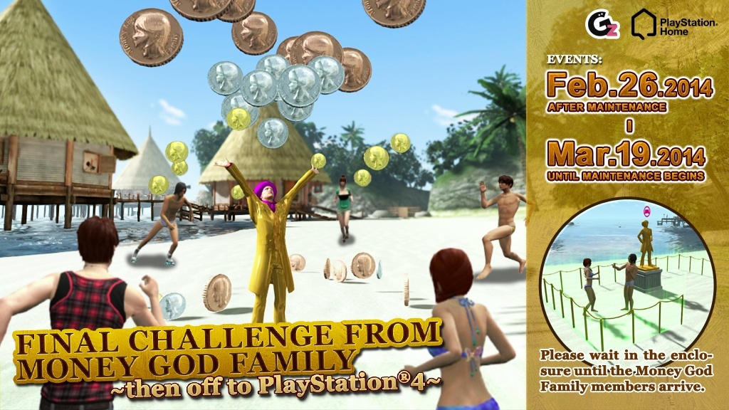 Granzella Announces "Final Challenge from Money God" for Asia Region, kwoman32, Feb 24, 2014, 3:56 AM, YourPSHome.net, jpg, asia-limited money god event begins Feb 26 on.jpg