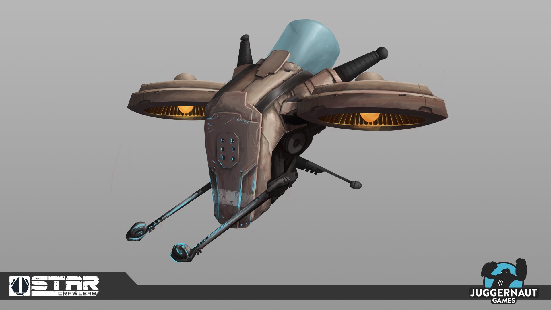 We Talk To Juggernaut Games About Their New Game - " Star Crawlers  ", kwoman32, Jan 27, 2014, 9:16 PM, YourPSHome.net, jpg, ChargeBot_Concept.jpg