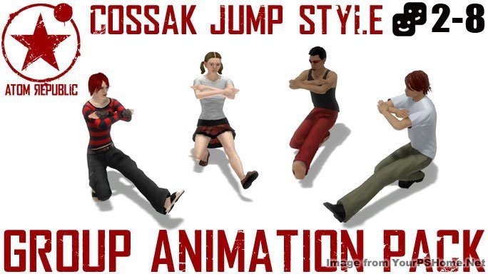 New this week from Atom Republic - Wed., June 11th, 2014, kwoman32, Jun 9, 2014, 5:30 PM, YourPSHome.net, jpg, CossakGroupAnimationPack_684x384.jpg