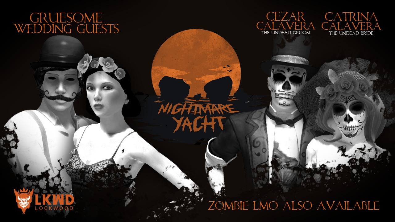 New From Lockwood This Week - 9th October 2013, C.Birch, Oct 7, 2013, 2:00 PM, YourPSHome.net, png, Halloween_Wedding_Guests_091013_1280x720.png