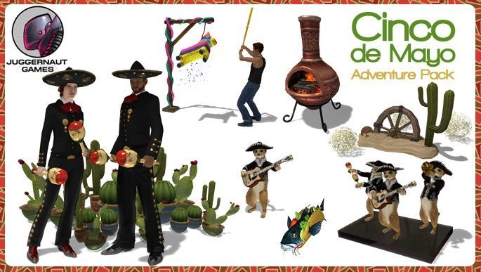 New Cinco De Mayo Adventure Pack This Week From Juggernaut, kwoman32, Apr 29, 2013, 5:59 AM, YourPSHome.net, jpg, MAYO_684x384.jpg