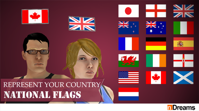 New This Week In Eu Region Of Ps Home - Oct. 23rd, 2013, kwoman32, Oct 22, 2013, 6:25 PM, YourPSHome.net, png, ndreams-flags.png