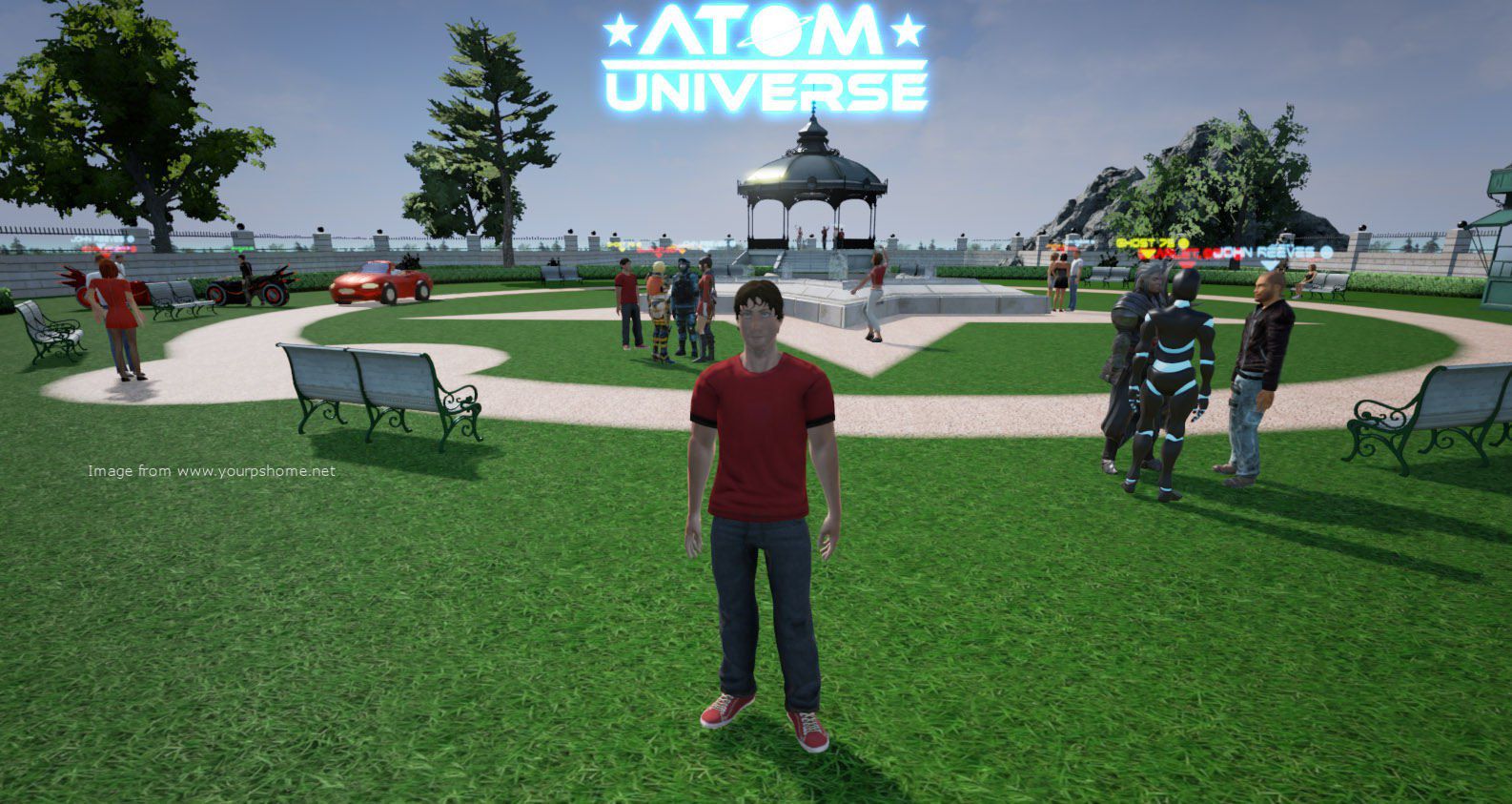 Karen Talks To Atom Republic About Atom Universe, kwoman32, Nov 30, 2014, 4:55 PM, YourPSHome.net, jpg, PublicParkCrowd-copy.jpg