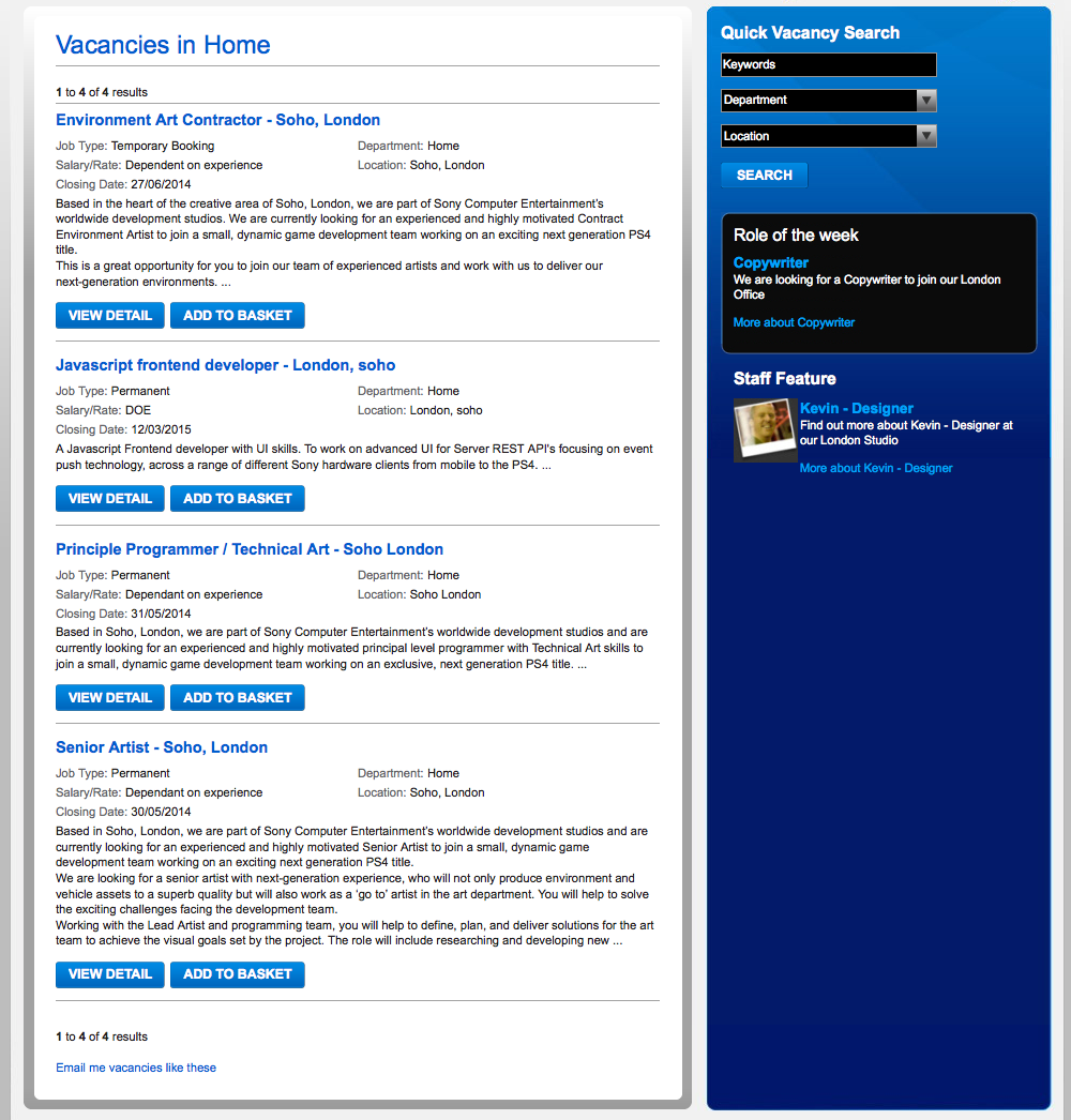New Job listings for Home (PS4), C.Birch, Apr 7, 2014, 8:46 PM, YourPSHome.net, png, Screen Shot 2014-04-07 at 20.43.21.png