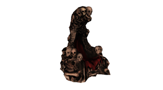Codeglue Updates Halloween Items - Oct. 23rd, 2013, kwoman32, Oct 21, 2013, 3:59 PM, YourPSHome.net, png, skullchair_Large.png