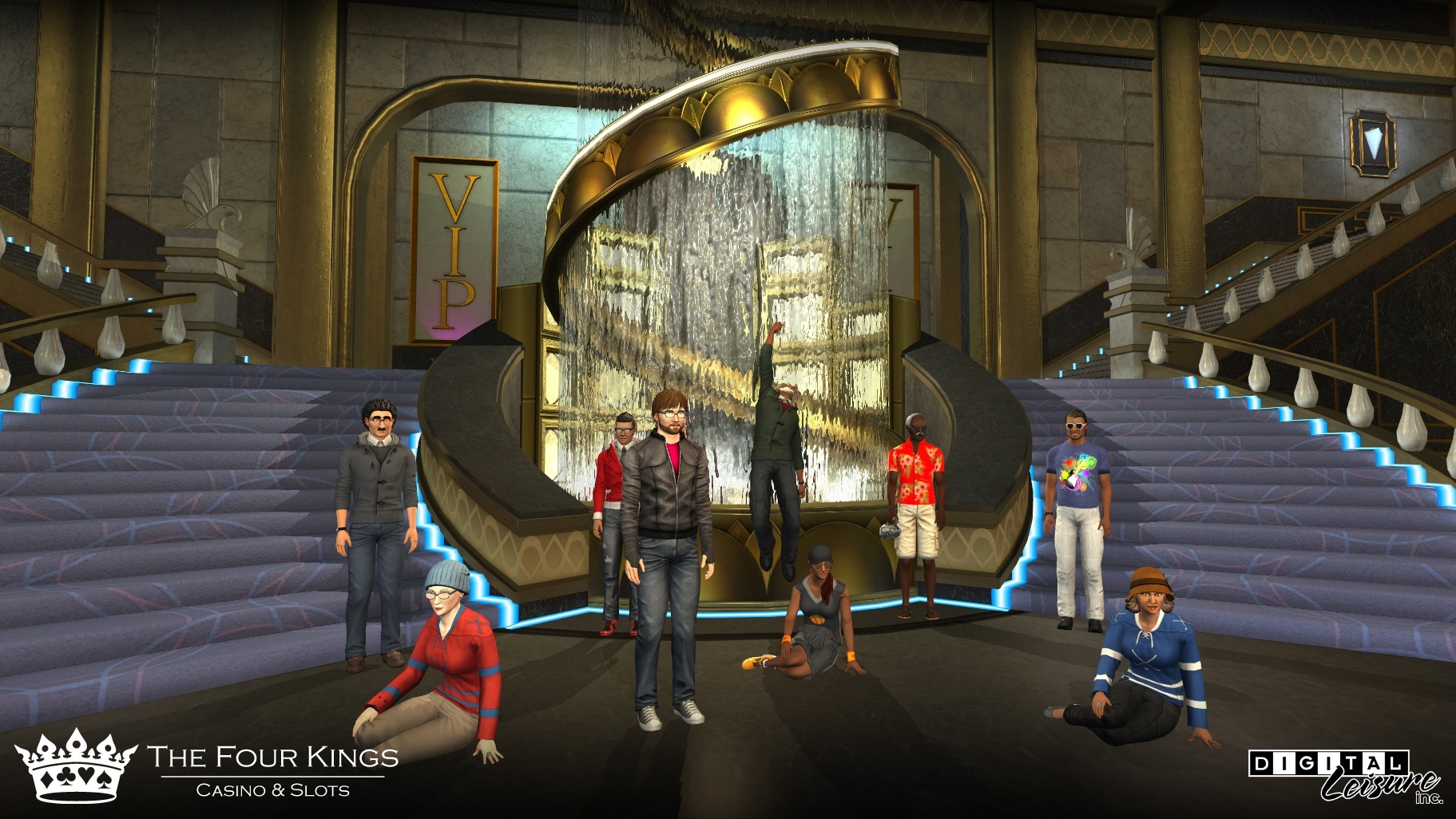 News About Digital Leisure's Four Kings Casino, kwoman32, Mar 16, 2015, 6:54 PM, YourPSHome.net, jpg, ss6_Fountain.jpg