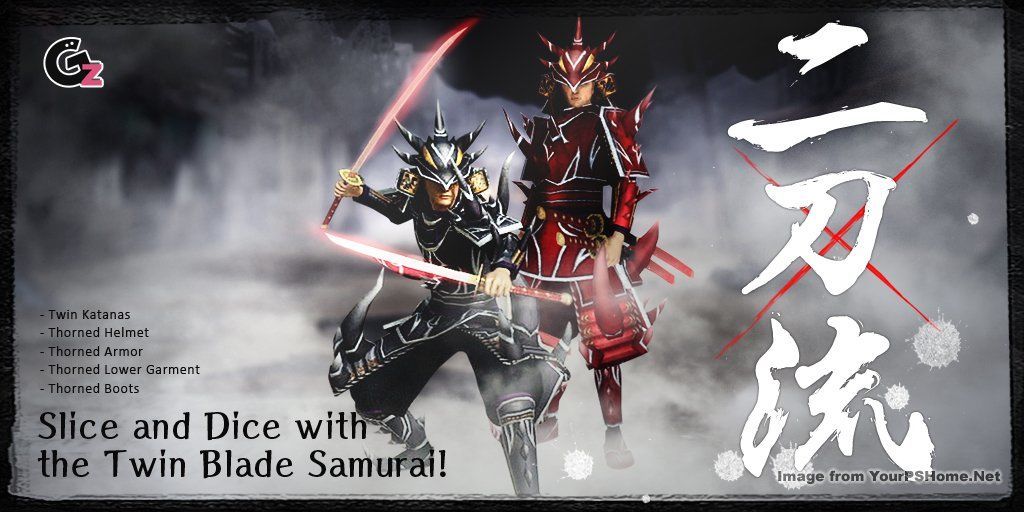 Mononoke Bon Festival from Granzella - Aug. 6th in EU - Aug. 13th in NA, kwoman32, Aug 5, 2014, 4:30 PM, YourPSHome.net, jpg, ThornedArmor_20140806.jpg