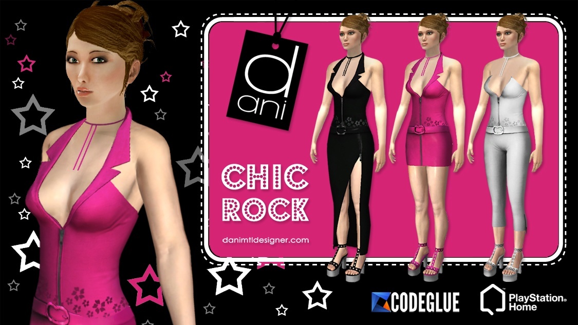 New Dani " Chic Rock " Comes To Ps Home - Jan. 29th. 2014, kwoman32, Jan 27, 2014, 8:09 PM, YourPSHome.net, jpg, WEB-PROMO_CHIC-ROCK_2014_by-Dani_and_Codeglue.jpg