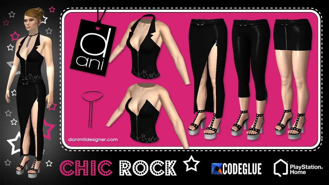 New Dani " Chic Rock " Comes To Ps Home - Jan. 29th. 2014, kwoman32, Jan 27, 2014, 8:09 PM, YourPSHome.net, jpg, WEB-PROMO_CHIC-ROCK_2014_by-Dani_and_Codeglue_BLACK.jpg