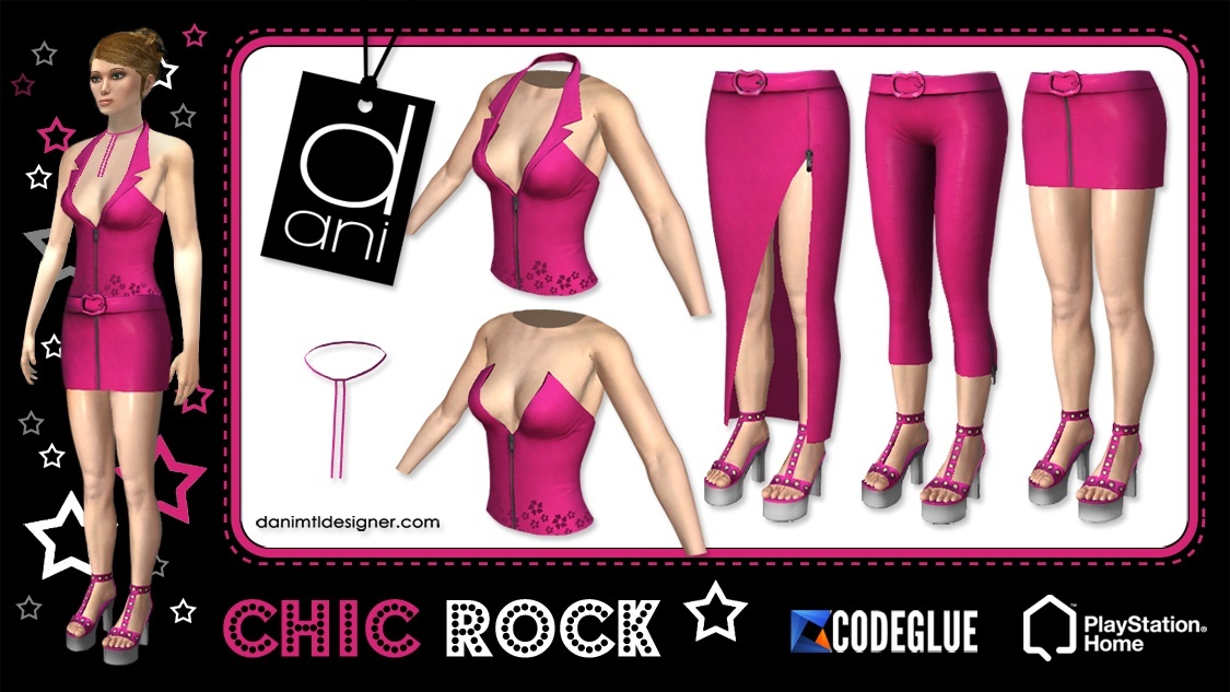 New Dani " Chic Rock " Comes To Ps Home - Jan. 29th. 2014, kwoman32, Jan 27, 2014, 8:09 PM, YourPSHome.net, jpg, WEB-PROMO_CHIC-ROCK_2014_by-Dani_and_Codeglue_PINK.jpg