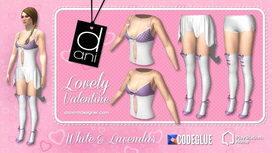 Be A Lovely Valentine - New From Dani & Codeglue - Feb. 12th, kwoman32, Feb 10, 2014, 5:02 PM, YourPSHome.net, jpg, WEB-PROMO_LOVELY-VALENTINE_2014_by-Dani_and_Codeglue_1-white-lavendar.jpg