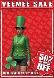 New This Week From Veemee - Mar. 12th, 2014, kwoman32, Mar 11, 2014, 1:02 PM, YourPSHome.net, jpg, VEEMEEHalfPriceHotDeals_FemaleLuckyTop_2014-03-12_256x368.jpg