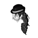 Miss_Behave_Black_and_White_Hat_and_Hair_128x128.png