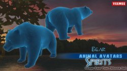 New this week from Veemee - Wed., June 11th, 2014, kwoman32, Jun 10, 2014, 1:51 PM, YourPSHome.net, jpg, AnimalAvatars_SpiritAnimals_Bear_2014-06-11_684x384.jpg