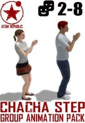 New in EU this week from Atom Republic - Aug. 13th, 2014, kwoman32, Aug 11, 2014, 5:21 PM, YourPSHome.net, jpg, ChaChaGroupAnimationPack_256x368.jpg