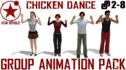 New in EU this week from Atom Republic - Aug. 13th, 2014, kwoman32, Aug 11, 2014, 5:21 PM, YourPSHome.net, jpg, ChickenDanceGroupAnimationPack_684x384.jpg