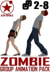 New in EU this week from Atom Republic - Aug. 13th, 2014, kwoman32, Aug 11, 2014, 5:21 PM, YourPSHome.net, jpg, ZombieGroupAnimationPack_256x368.jpg