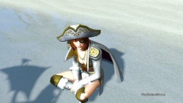 Pirates outfit white