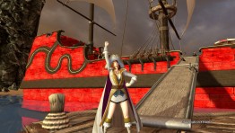 Pirates outfit white