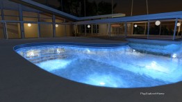 Hollywood Hills House Nighttime Estate (with Home Theatre)