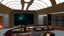 Enterprise-D Main Bridge with attached Captain’s Ready Room