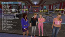 Hanging out in Four Kings Casino